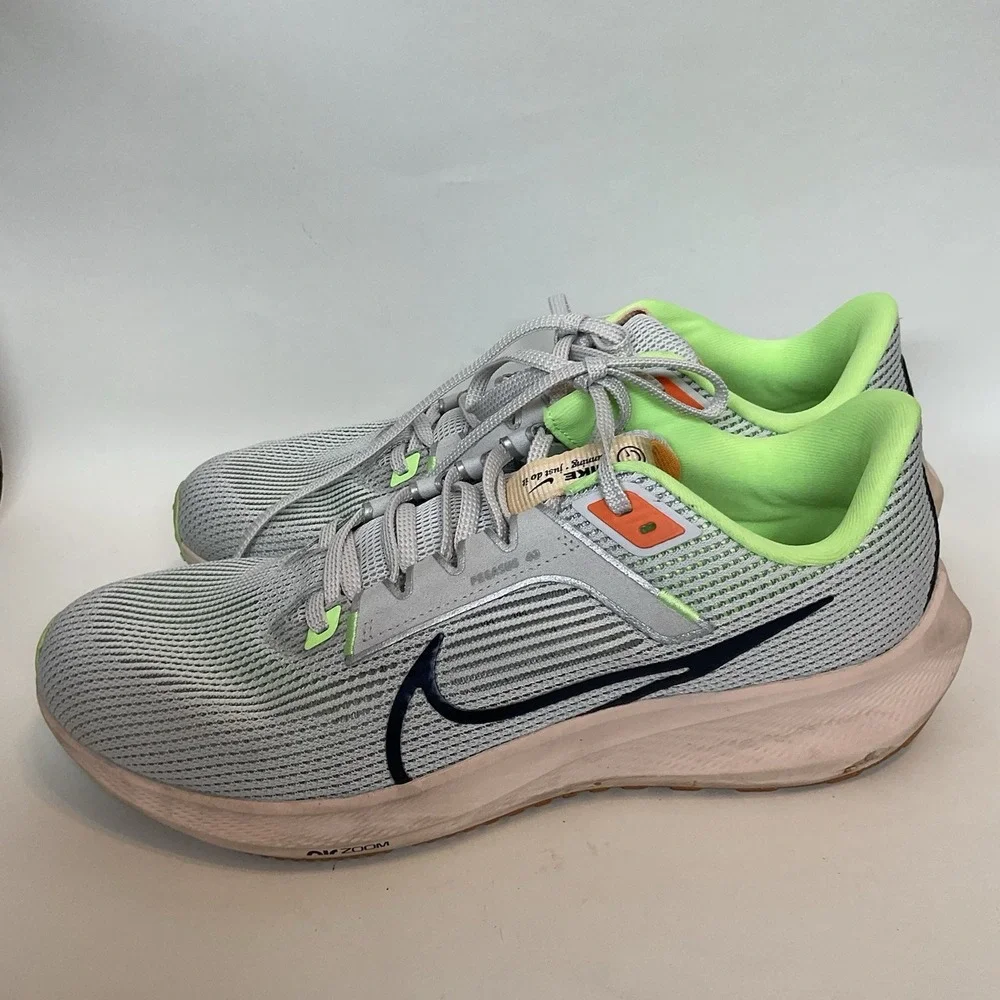 Nike Wmns Size 11 Air Zoom Pegasus 43 Photon‎ Dust Obsidian Women Running Shoe
